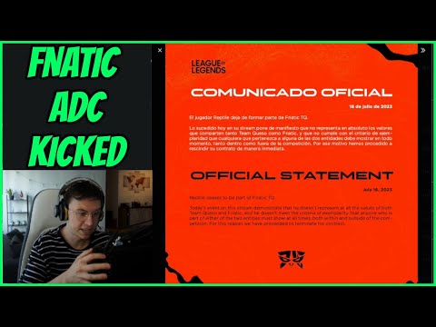 Caedrel Reacts To FNATIC TQ ADC Drama