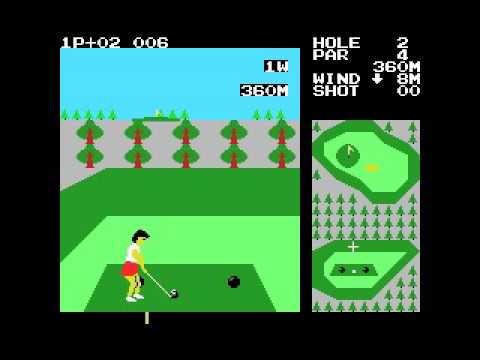 Konami's Golf (1985, MSX, Konami)