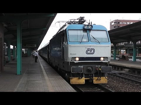 ČD 151.004 - EC 241 - Pardubice hl.n. - 27.7.2015