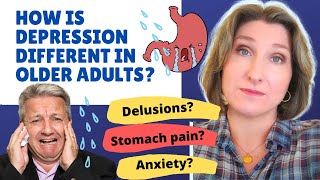Depression in Old People Looks Different! Pain, Anxiety, Delusions and More. #shorts