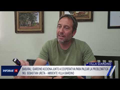 VILLA GIARDINO BASURAL: GIARDINO ACCIONA JUNTO A COOPERATIVA PARA PALEAR LA PROBLEMÁTICA