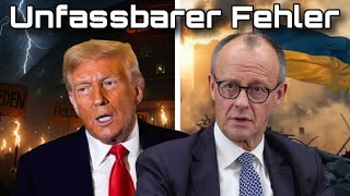 Unfassbar: Merz verhindert Ukraine-Frieden