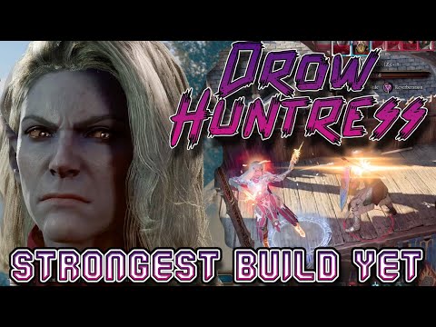 NEW STRONGEST BUILD EVER! The Drow Huntress