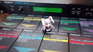 Video thumbnail for U MIGHT BE THE 1 (demo) - Roland U-220 RS-PCM Sound Module Demo (You Might Be The One) by Romantique Tp