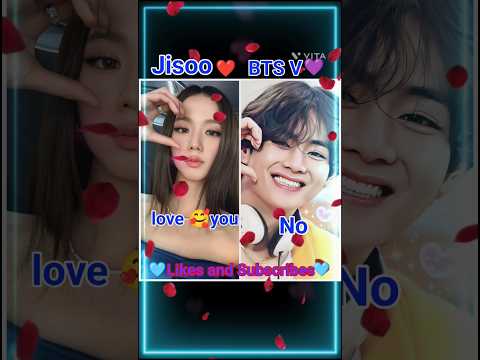 Bts V and lisa heart teaching! Love story 🩷🩷#shorts #ytshorts #btsv #lisa #shortvideo #ytshorts 🩵🩵|