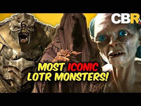 10 Most ICONIC Lord Of The Rings Monsters, Ranked!