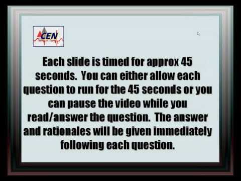 CEN Review ~ 50 Practice Questions ~ Mixed Topics