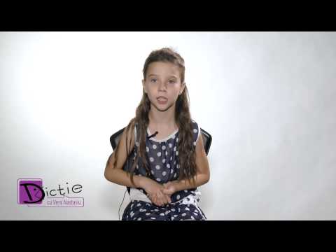 Lecție de dicție cu Victoria Iavorschi