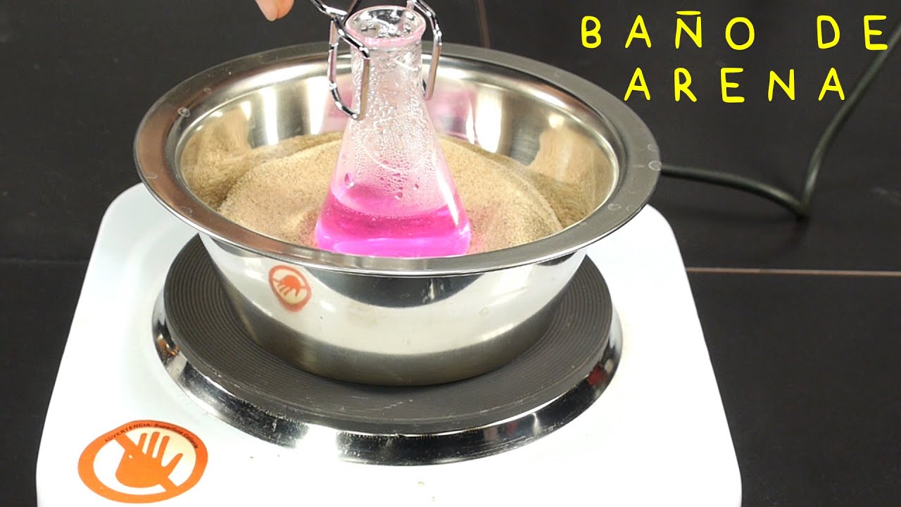 Baño de Arena y Manta Calefactora. Laboratorio de Química.