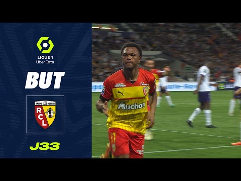 But Ikoma-Loïs OPENDA (33' - RCL) TOULOUSE FC - RC LENS (0-1) 22/23