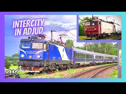 Intercity 551 "STEFAN CEL MARE" + Bonus | Adjud | Trenuri #trains #railfans #railway #trainspotting