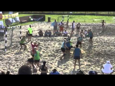 Strandkézilabda OB női döntő 2011