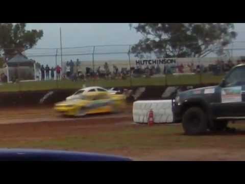 Roll Over Australian Titles Modified Production 2013 - Speedway Parts.org