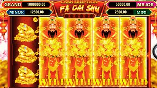 Huge Big Win Slot: Cash Eruption Fa Cai Shu Slot IGT