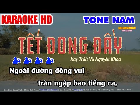 Karaoke | Tết Đong Đầy - Kay Trần x Nguyễn Khoa x Duck V