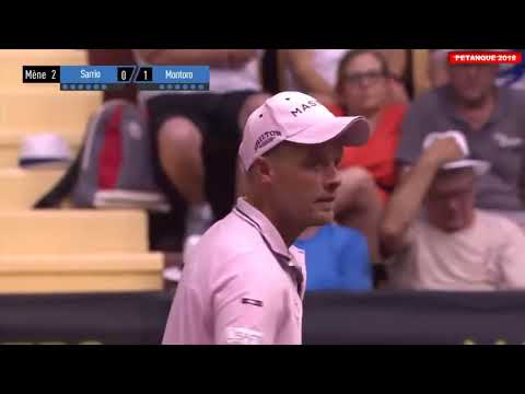 Masters De Petanque 2018 Finale Sarrio and Montoro   YouTube