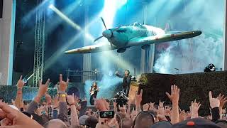 Iron Maiden &quot;Intro&quot; (Churchill Speech) - &quot;Aces High&quot;, Sweden Rock Festival