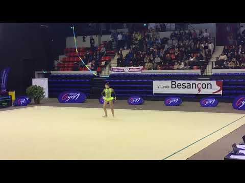 Louna Boufama - Nat C 16/17 ans - France Besançon 2018