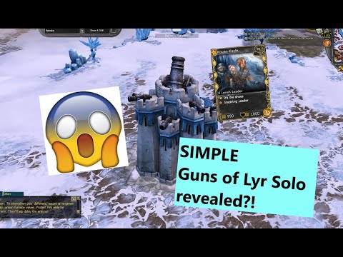 Battleforge/Skylords Reborn Guns of Lyr Expert Solo (EASY REVEALED) [With Commentary]
