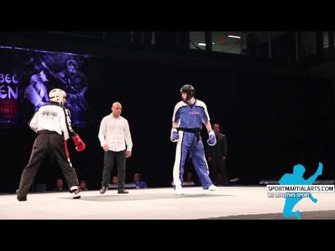 Jonathan Lilot vs Jeremy Francour - 8 Man Sparring Challenge - Quebec Open 2015