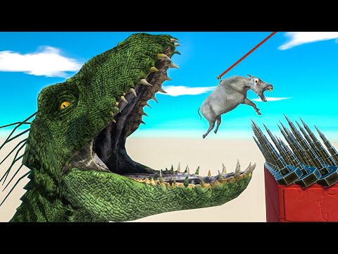 CatCh ThE HoOk Or be DevoUReD and DodGE the PunCH - Animal Revolt Battle Simulator