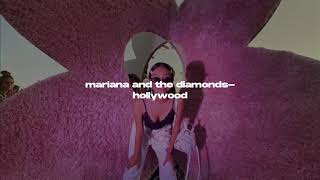 marina and the diamonds- hollywood (s l o w e d + r e v e r b)