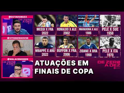 QUAL É A MELHOR ATUAÇÃO INDIVIDUAL NUMA FINAL DE COPA DO MUNDO? | DE ZERO A DEZ