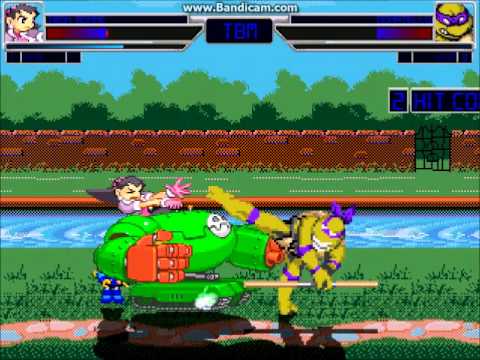 TBM Mugen Match #203 - Tron Bonne vs. Donatello (Arcade)