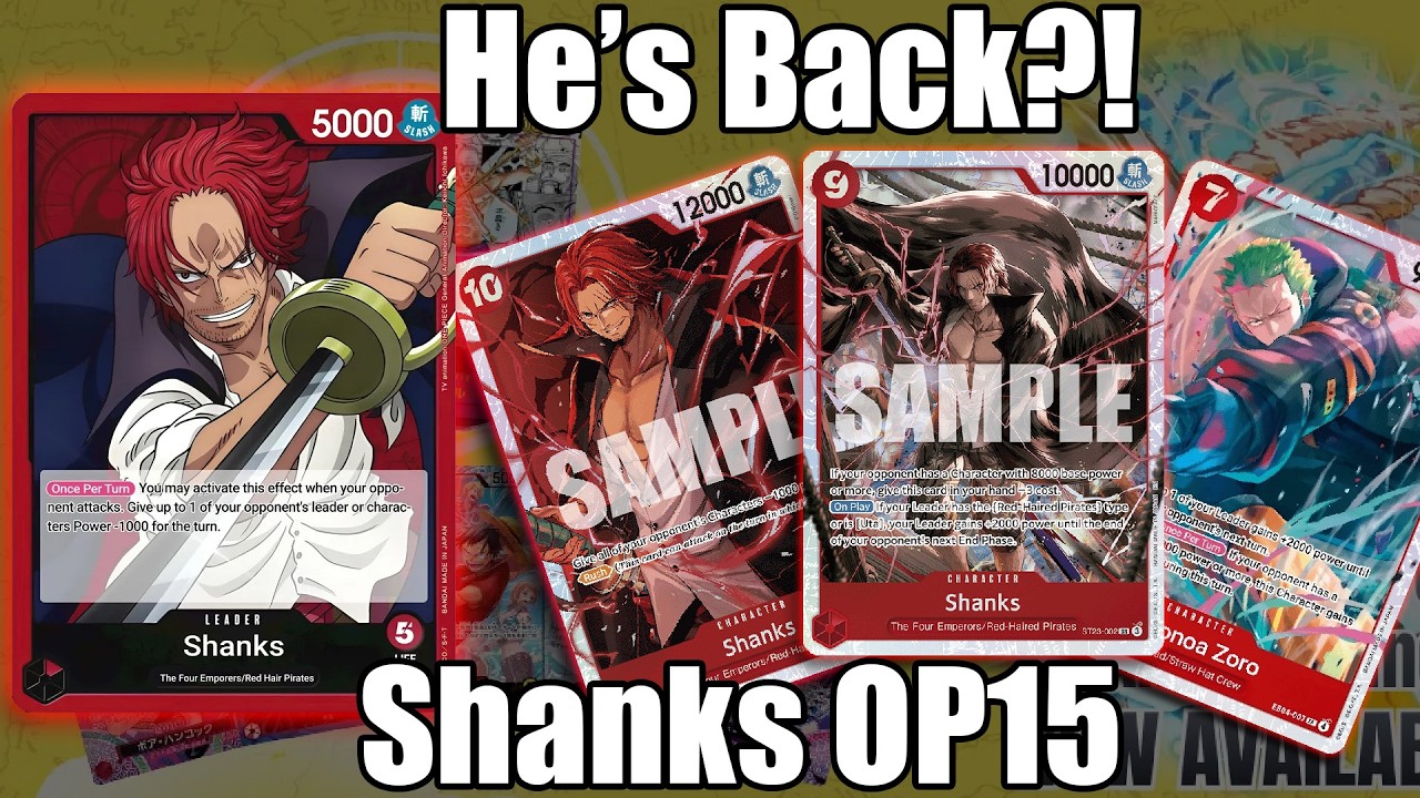 [OP15] Is Shanks Good Again?! | One Piece Card Game