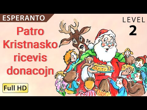 Santa's Christmas : Learn Esperanto with subtitles - Story for Children and Adults "BookBox.com"