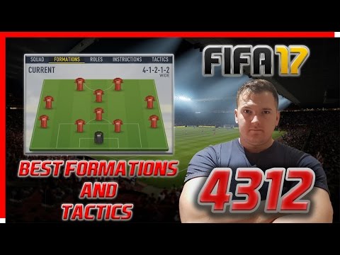FIFA 17 Best Formations And Tactics Tutorial | 4-3-1-2