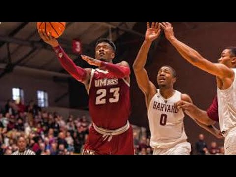 Harvard’s Bryce Aiken hits bomb to beat UMass in wild overtime finish