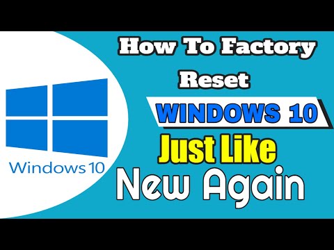 This Is How To Factory Reset Your Pc Or Laptop Running Windows 10 #shorts #howto #windows10