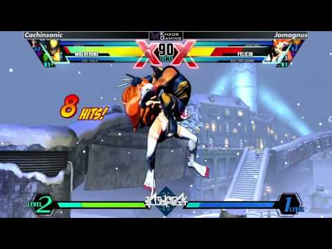 SS26 UMvC3 L1 - Cachinsonic (WOL-SHE-DAN) vs Jomagnus (FEL-DRD-SEN)