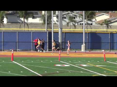 VarG 400m vs Laguna Hills 3-19-14 - Los Alamitos Girls