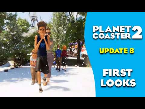 Update 8 Changes Everything: Weather, Concrete, Boomerangs - Planet Coaster 2 - December 2025