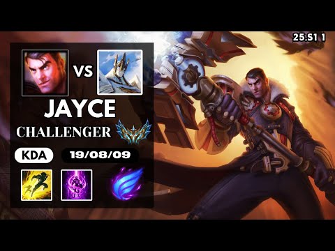✅IDL TOUCOUILLE! JAYCE VS GALIO - 19/8/9 KDA MID GAMEPLAY CHALLENGER I✅