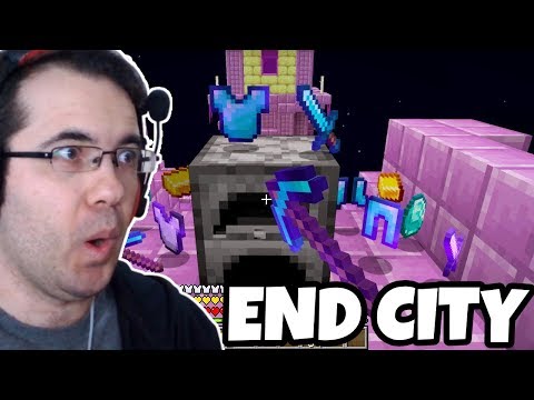 END City LOOOOOOOOOOOOOT! | Minecraft Randomizer UHC