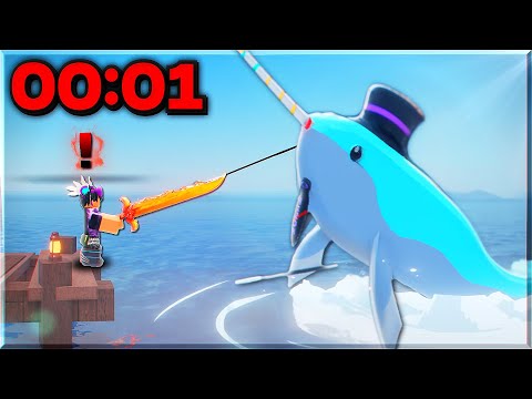 Can I Catch EVERY APEX FISH In ONLY 1 HOUR In Fisch!