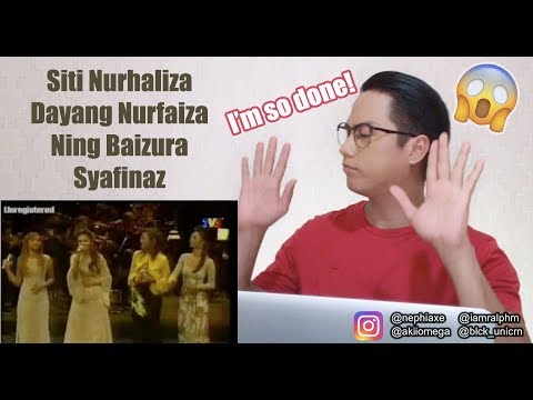 [SINGER REACTS] Siti Nurhaliza and Other Singers Performed Cinta di Akhir Garisan
