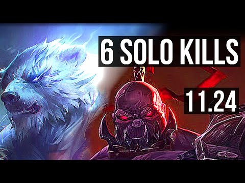 VOLIBEAR vs SION (TOP) (DEFEAT) | 2.9M mastery, 6 solo kills | EUW Diamond | 11.24
