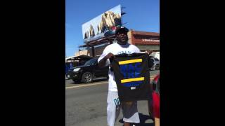 Mistah Fab at the Warrior Parade