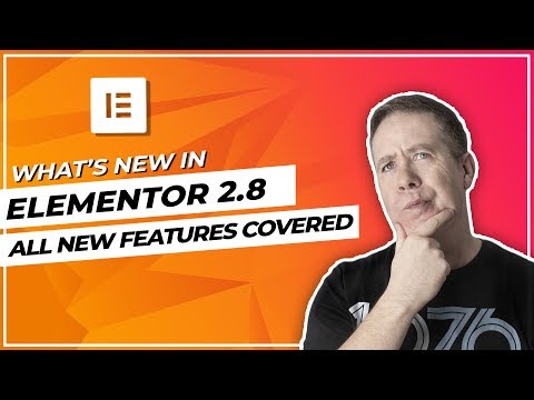 What s New In Elementor 2 8 Beta