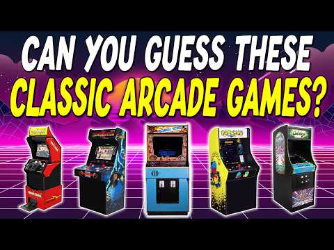 How Many CLASSIC ARCADE Games Can You Name from 7 Second Gameplay? 🕹️👾