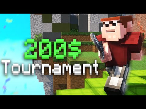 Dominating In A $200 Minecraft Bedwars Tournament