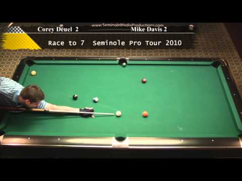 Corey Deuel vs Mike Davis on the 2010 Seminole Pro Tour Part 1