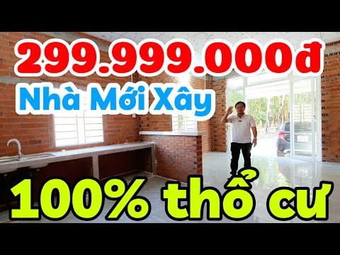 Nóng hổi: nhà mới xây 299.999.000đ full thổ cư ở Hảo Đước Tây Ninh cách đường nhựa lớn 300m Chợ 800m