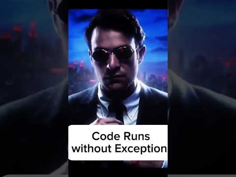 Code Runs Without Exception #programming #funny #memes #meme #coding #php #javascript #codingmemes