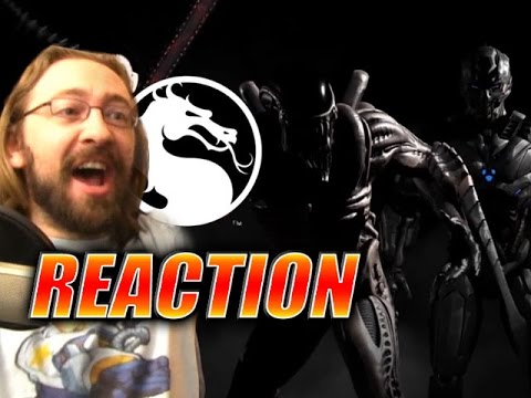 MAX REACTS: Kombat Pack 2 Reveal (Alien/Cyborgs)