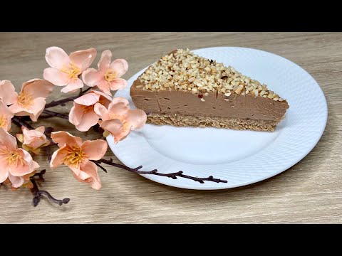 Nugat Čizkejk bez pečenja | No Bake Nut Nougat Cheesecake | Nuss Nougat Cheesecake ohne Backen